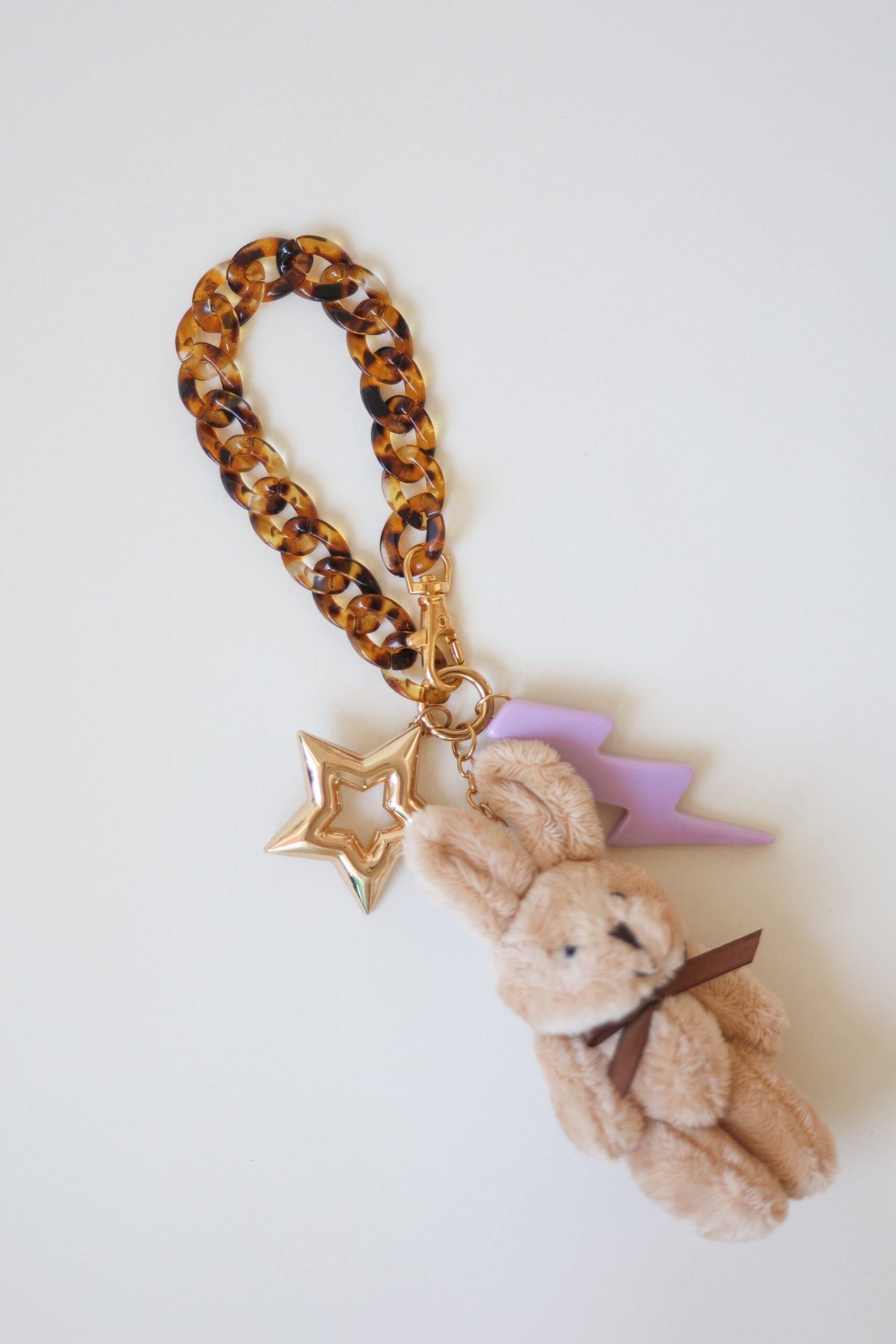 Bunny Brown Bag charm